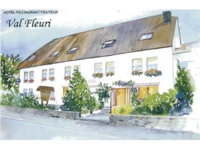 Hostellerie Val Fleuri Mersch Bagian luar foto